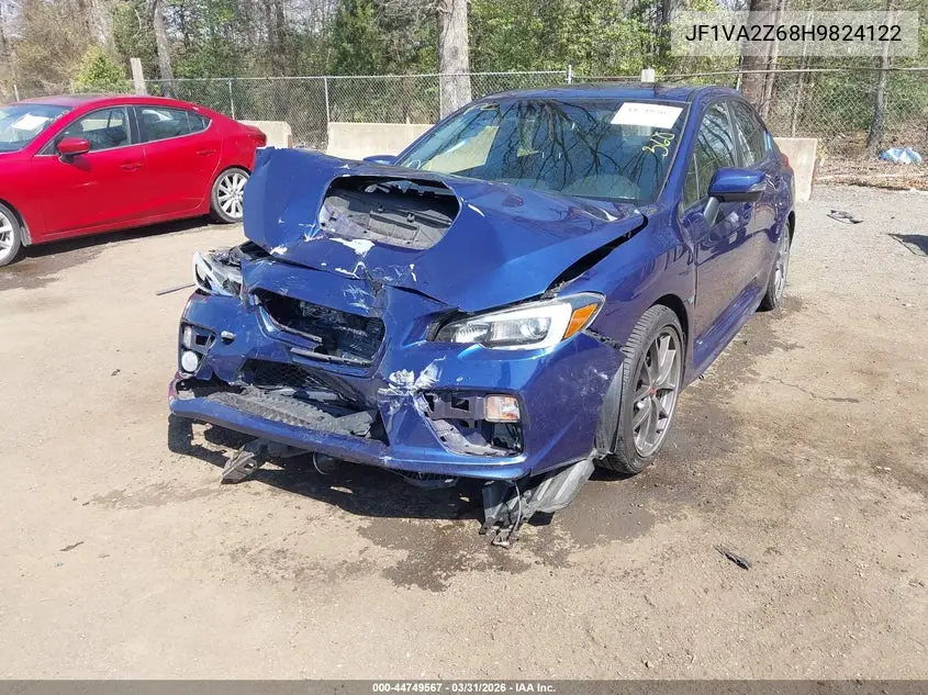 2017 Subaru Wrx Sti Limited VIN: JF1VA2Z68H9824122 Lot: 44749567