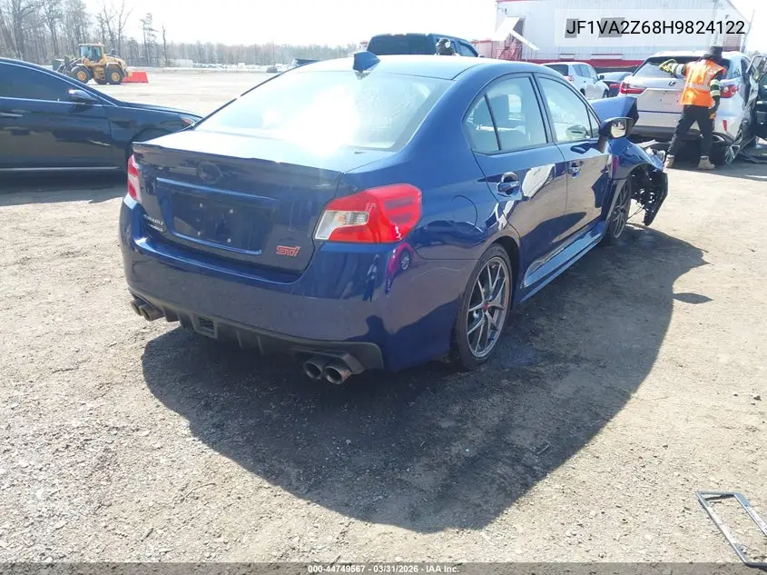 2017 Subaru Wrx Sti Limited VIN: JF1VA2Z68H9824122 Lot: 44749567