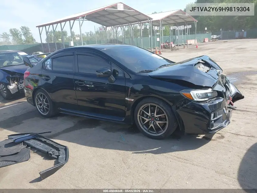 2017 Subaru Wrx Sti Limited VIN: JF1VA2Y69H9819304 Lot: 45046345