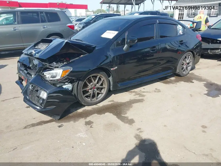 2017 Subaru Wrx Sti Limited VIN: JF1VA2Y69H9819304 Lot: 45046345