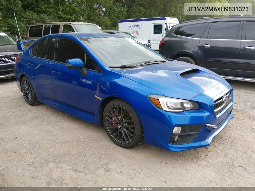 2017 Subaru Wrx Sti VIN: JF1VA2M6XH9831323 Lot: 45239091
