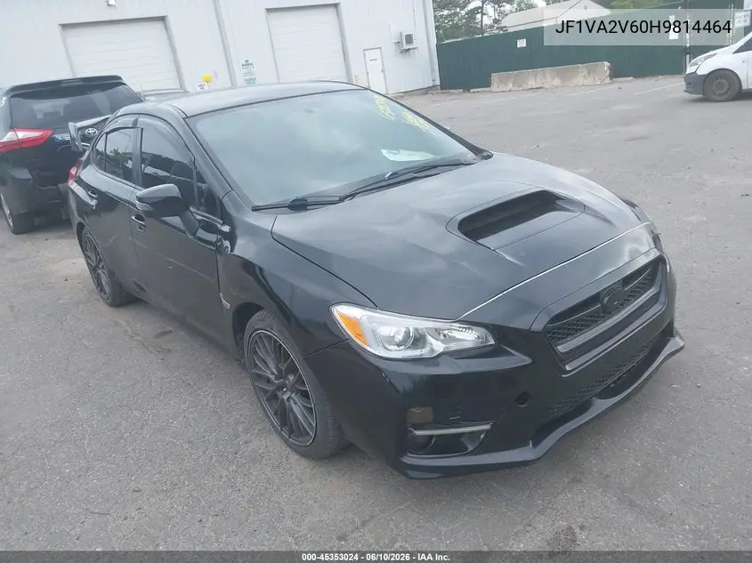 2017 Subaru Wrx Sti VIN: JF1VA2V60H9814464 Lot: 45353024