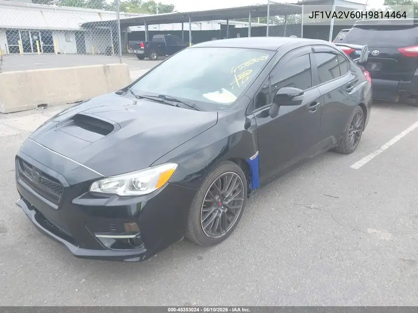 2017 Subaru Wrx Sti VIN: JF1VA2V60H9814464 Lot: 45353024