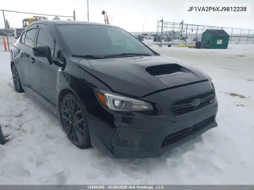 2018 Subaru Wrx Sti Sport VIN: JF1VA2P6XJ9812238 Lot: 12556350x