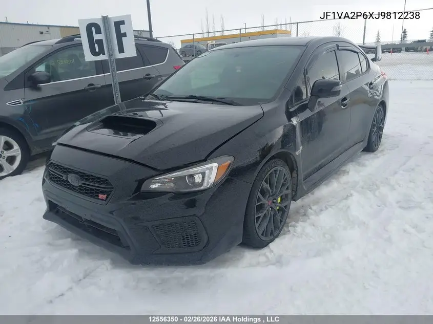 2018 Subaru Wrx Sti Sport VIN: JF1VA2P6XJ9812238 Lot: 12556350x
