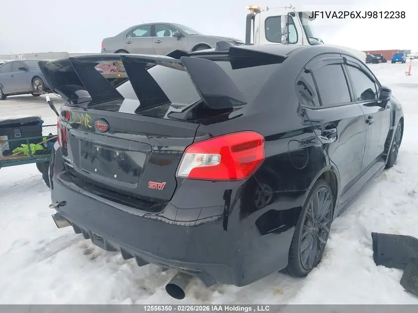 2018 Subaru Wrx Sti Sport VIN: JF1VA2P6XJ9812238 Lot: 12556350x