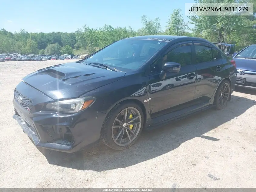 2018 Subaru Wrx Sti VIN: JF1VA2N64J9811279 Lot: 45156833