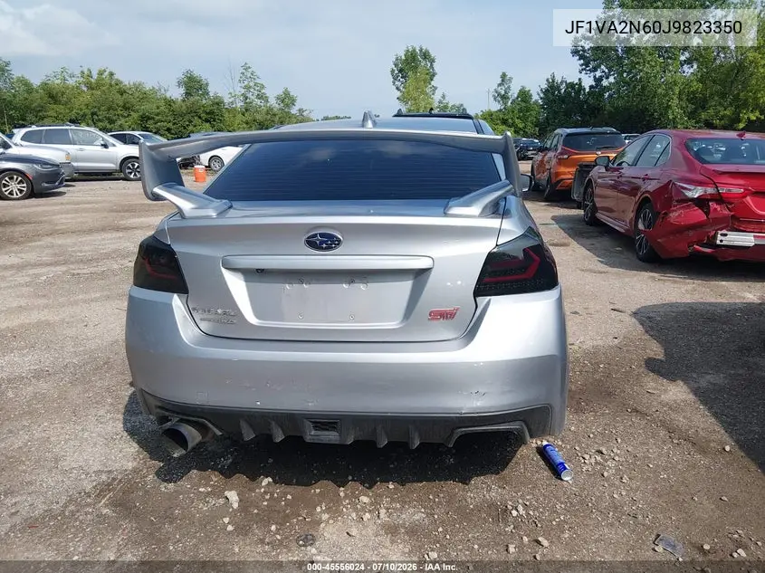 2018 Subaru Wrx Sti VIN: JF1VA2N60J9823350 Lot: 45556024