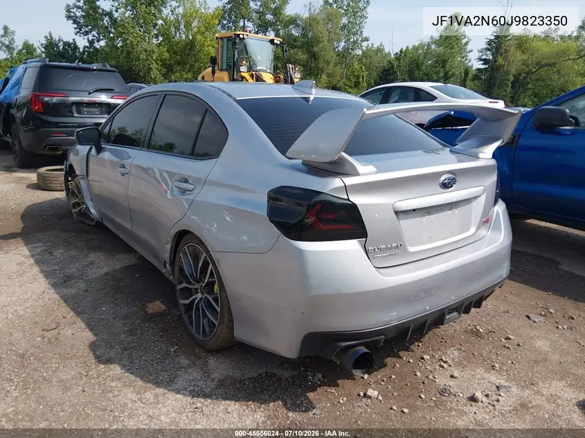 2018 Subaru Wrx Sti VIN: JF1VA2N60J9823350 Lot: 45556024
