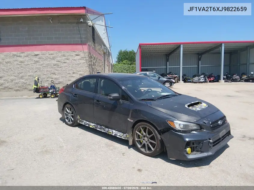 2018 Subaru Wrx Sti Limited VIN: JF1VA2T6XJ9822659 Lot: 45560430