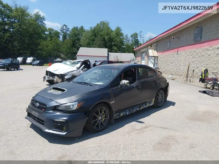 2018 Subaru Wrx Sti Limited VIN: JF1VA2T6XJ9822659 Lot: 45560430