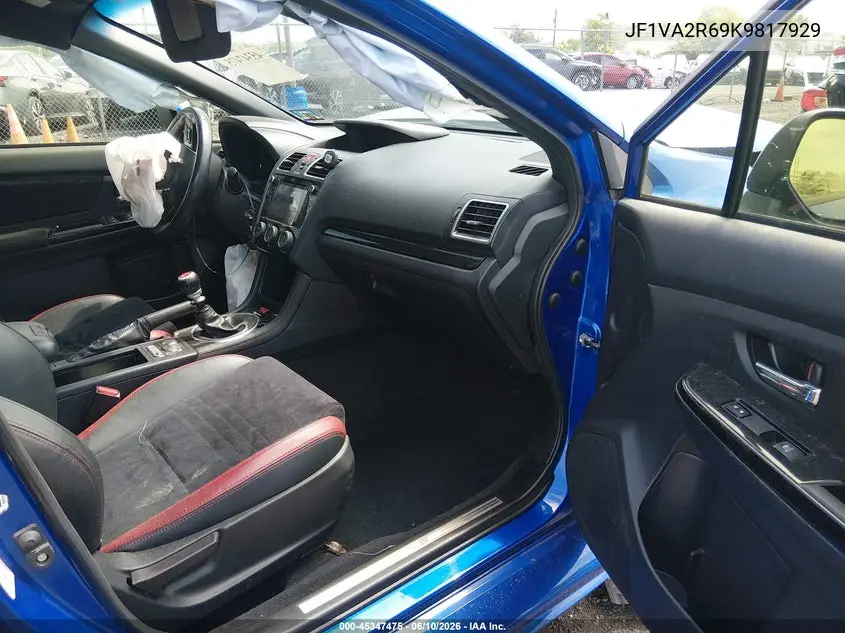 2019 Subaru Wrx Sti VIN: JF1VA2R69K9817929 Lot: 45347475