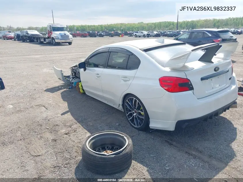 2020 Subaru Wrx Sti VIN: JF1VA2S6XL9832337 Lot: 44933104