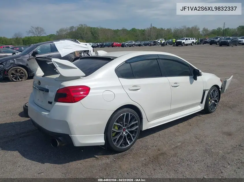 2020 Subaru Wrx Sti VIN: JF1VA2S6XL9832337 Lot: 44933104