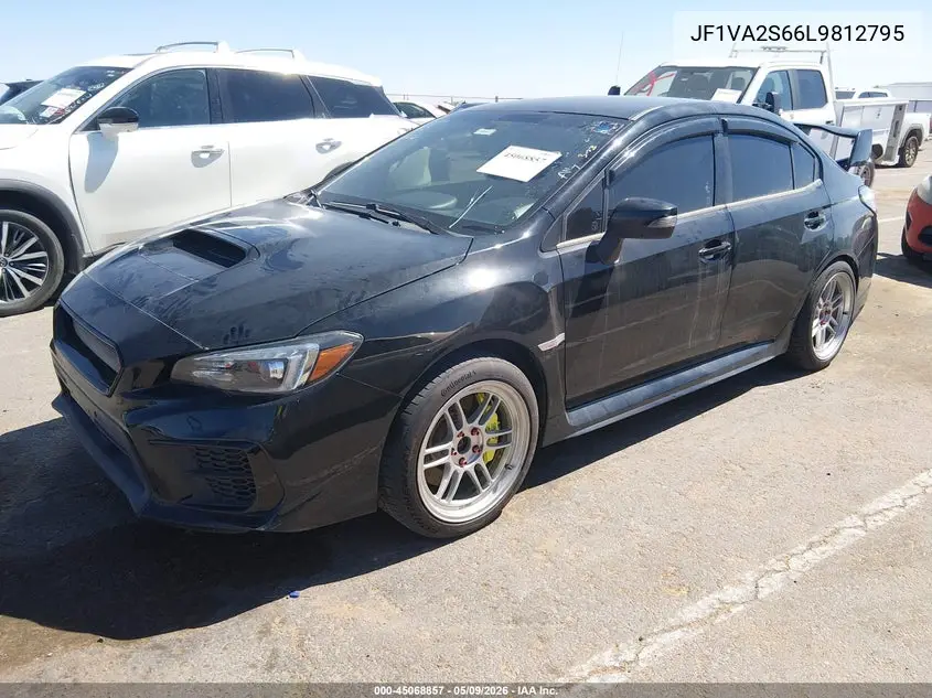 2020 Subaru Wrx Sti VIN: JF1VA2S66L9812795 Lot: 45068857