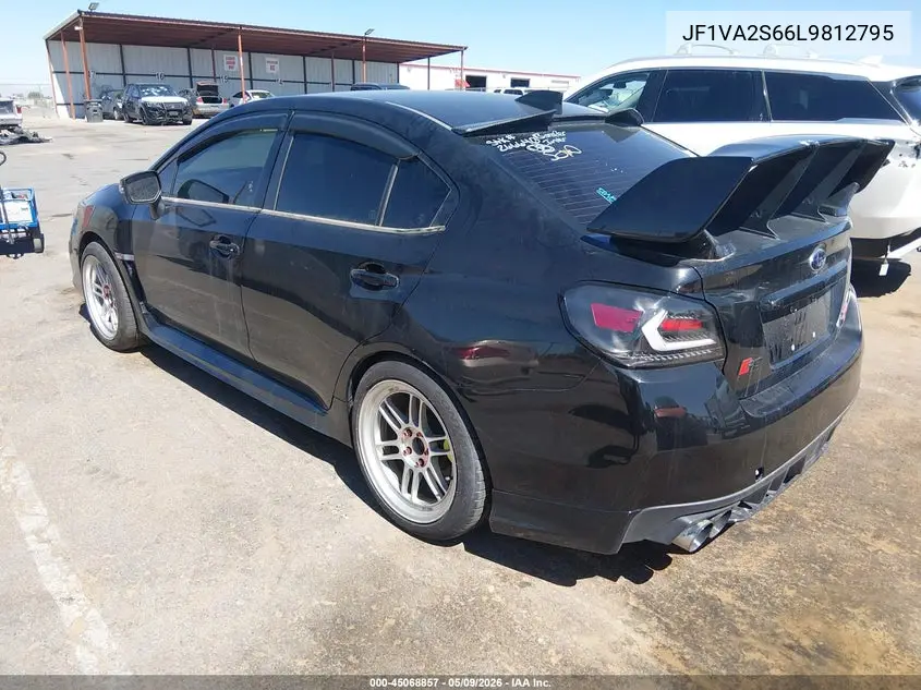 2020 Subaru Wrx Sti VIN: JF1VA2S66L9812795 Lot: 45068857
