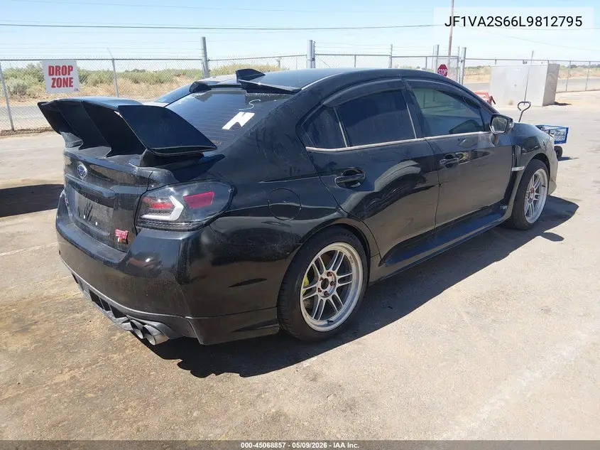 2020 Subaru Wrx Sti VIN: JF1VA2S66L9812795 Lot: 45068857