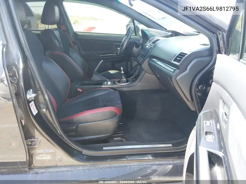 2020 Subaru Wrx Sti VIN: JF1VA2S66L9812795 Lot: 45068857