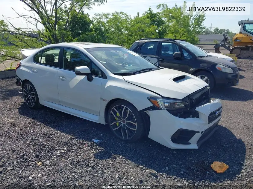2020 Subaru Wrx Sti Limited VIN: JF1VA2V63L9822339 Lot: 45272915