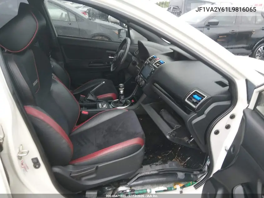 2020 Subaru Wrx Sti Limited VIN: JF1VA2Y61L9816065 Lot: 45471885