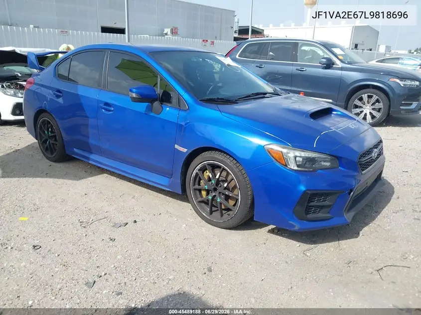 2020 Subaru Wrx Sti VIN: JF1VA2E67L9818696 Lot: 45489188