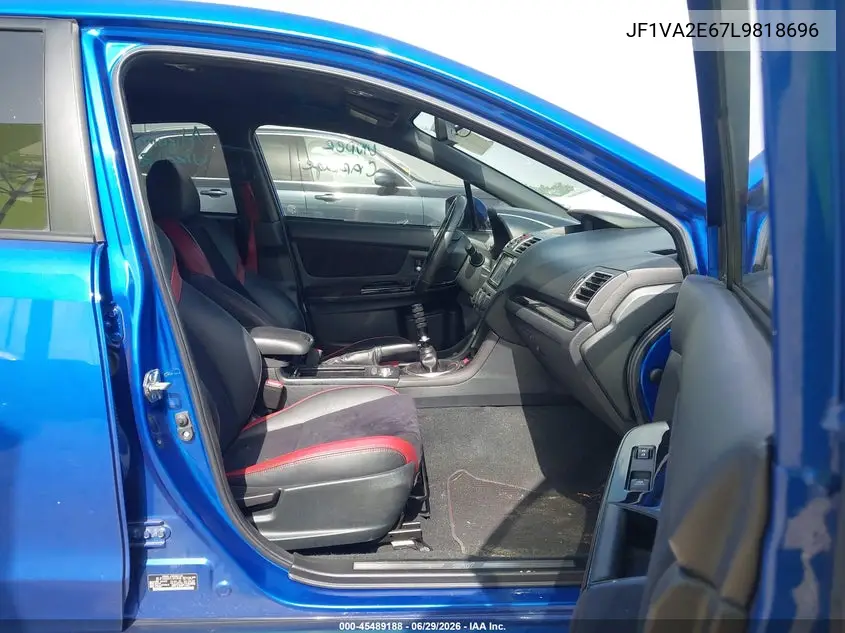 2020 Subaru Wrx Sti VIN: JF1VA2E67L9818696 Lot: 45489188