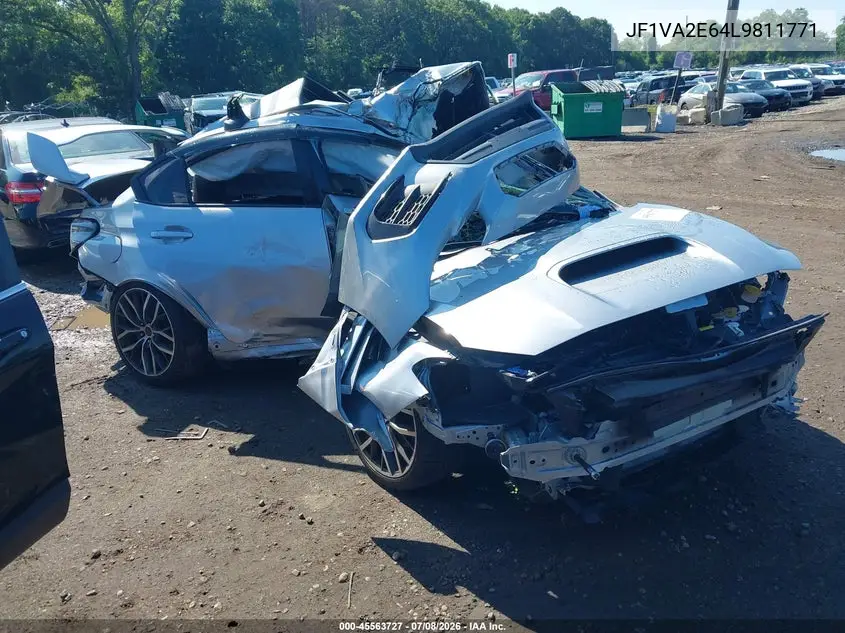 2020 Subaru Wrx Sti VIN: JF1VA2E64L9811771 Lot: 45563727