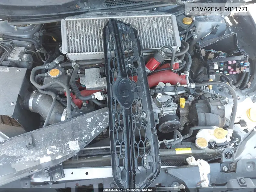 2020 Subaru Wrx Sti VIN: JF1VA2E64L9811771 Lot: 45563727