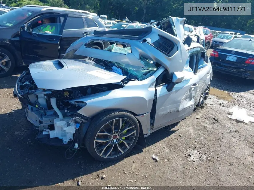 2020 Subaru Wrx Sti VIN: JF1VA2E64L9811771 Lot: 45563727