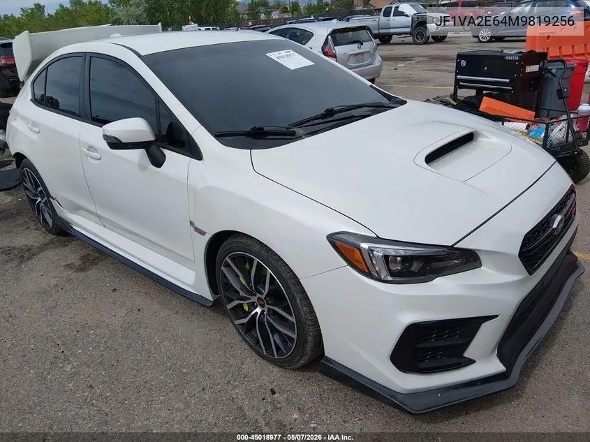 2021 Subaru Wrx Sti VIN: JF1VA2E64M9819256 Lot: 45018977