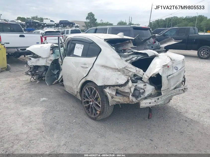 2021 Subaru Wrx Sti Limited VIN: JF1VA2T67M9805533 Lot: 45262714