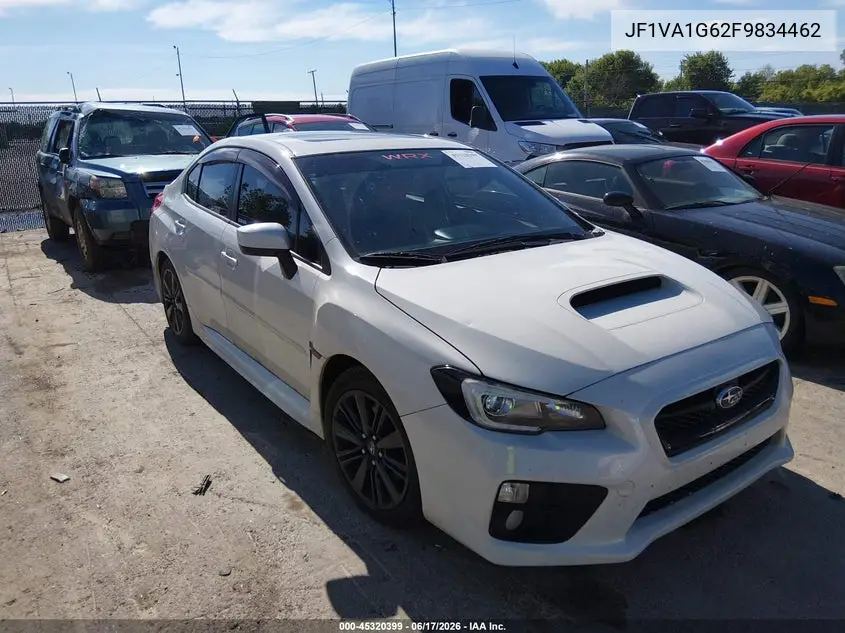 2015 Subaru Wrx Limited VIN: JF1VA1G62F9834462 Lot: 45320399