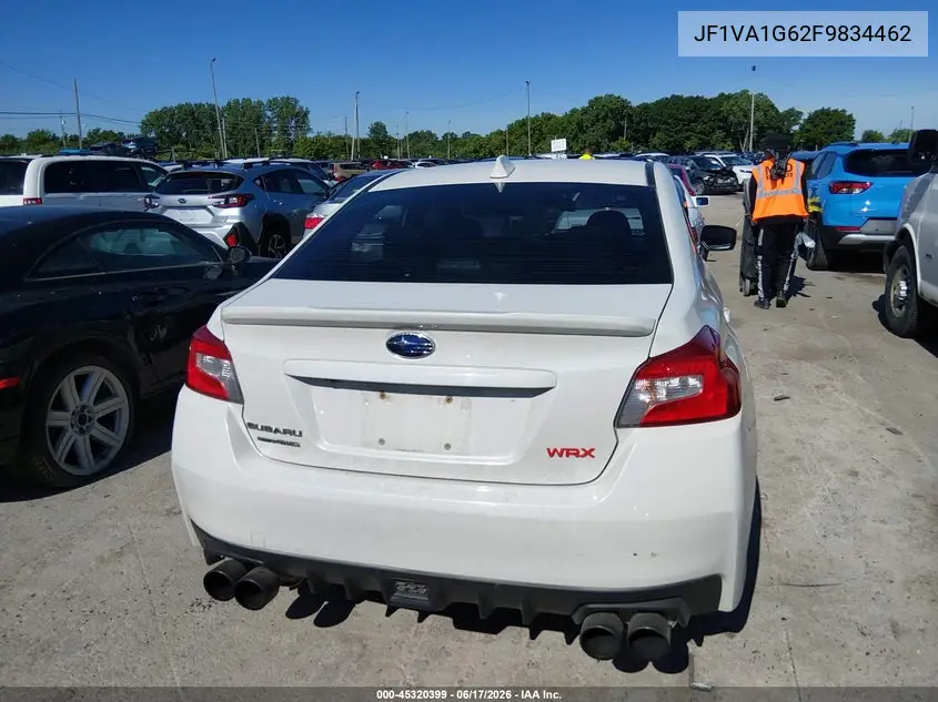 2015 Subaru Wrx Limited VIN: JF1VA1G62F9834462 Lot: 45320399