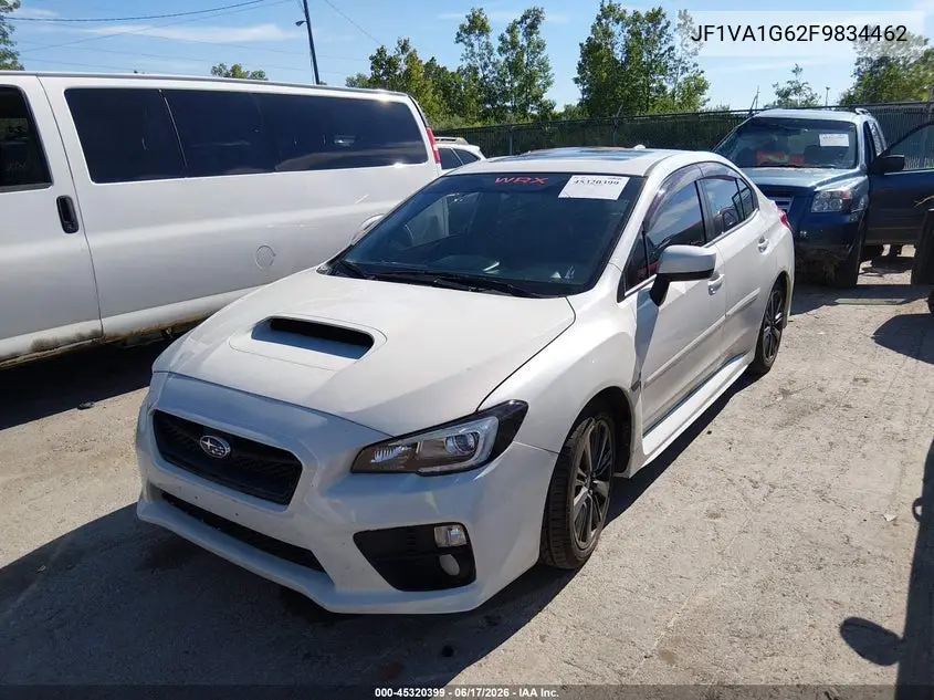 2015 Subaru Wrx Limited VIN: JF1VA1G62F9834462 Lot: 45320399