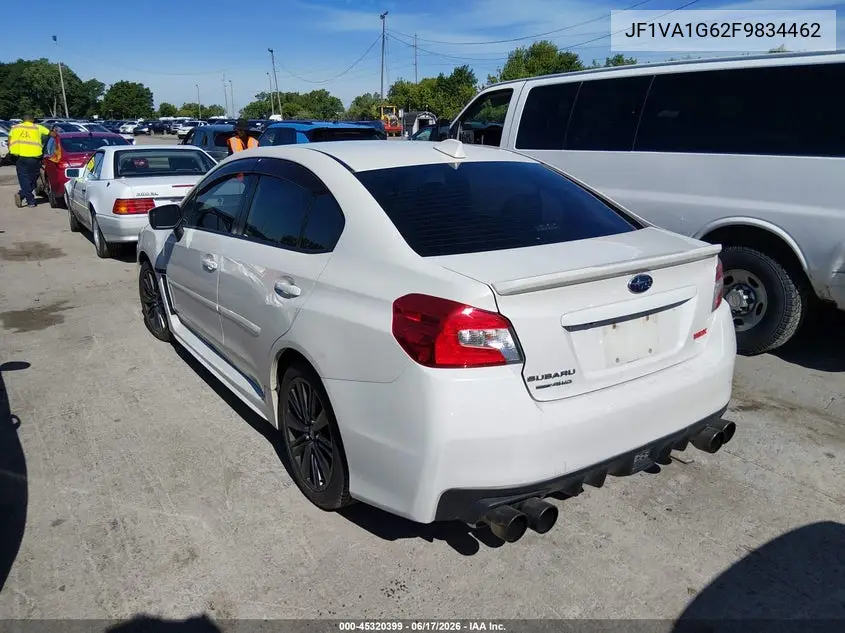 2015 Subaru Wrx Limited VIN: JF1VA1G62F9834462 Lot: 45320399