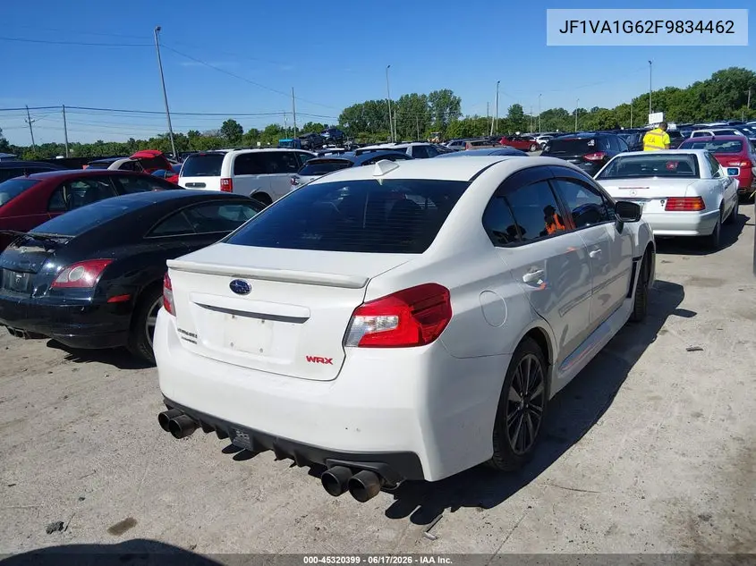2015 Subaru Wrx Limited VIN: JF1VA1G62F9834462 Lot: 45320399
