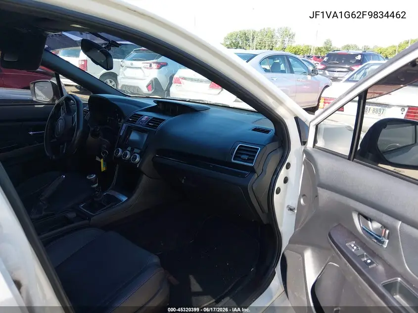 2015 Subaru Wrx Limited VIN: JF1VA1G62F9834462 Lot: 45320399