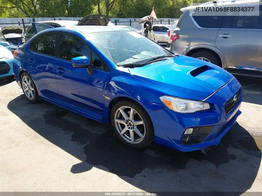 2015 Subaru Wrx Premium VIN: JF1VA1D68F8834377 Lot: 45388378