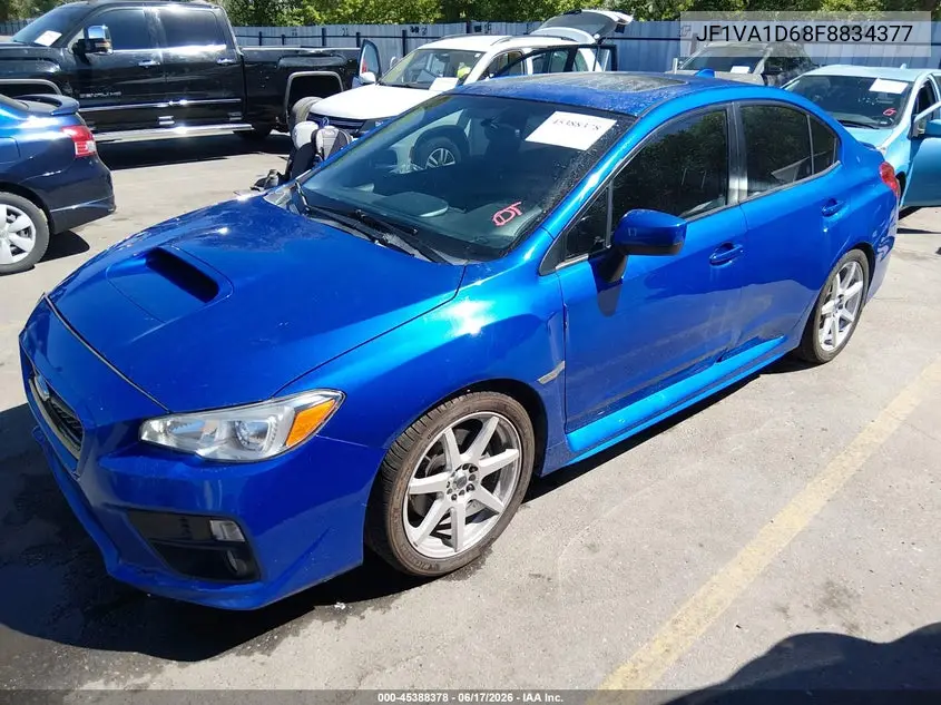 2015 Subaru Wrx Premium VIN: JF1VA1D68F8834377 Lot: 45388378