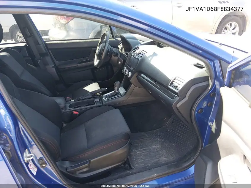 2015 Subaru Wrx Premium VIN: JF1VA1D68F8834377 Lot: 45388378