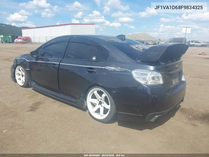 2015 Subaru Wrx Premium VIN: JF1VA1D68F9834325 Lot: 45436464