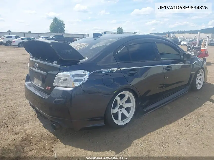 2015 Subaru Wrx Premium VIN: JF1VA1D68F9834325 Lot: 45436464