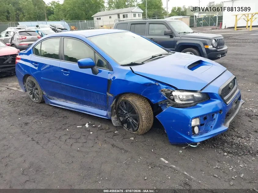 2015 Subaru Wrx Limited VIN: JF1VA1G61F8813589 Lot: 45553475