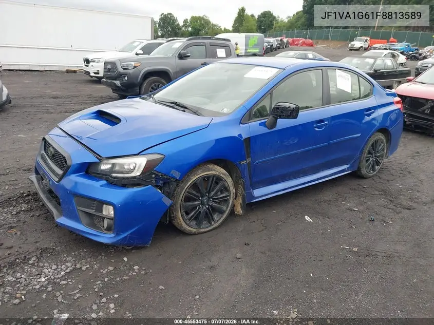 2015 Subaru Wrx Limited VIN: JF1VA1G61F8813589 Lot: 45553475