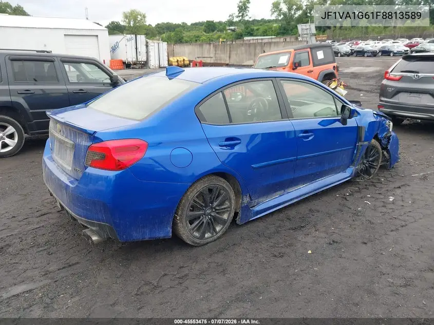 2015 Subaru Wrx Limited VIN: JF1VA1G61F8813589 Lot: 45553475