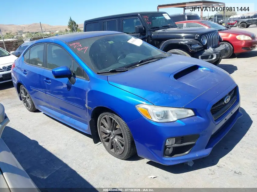 2015 Subaru Wrx Premium VIN: JF1VA1D60F9811444 Lot: 45598203