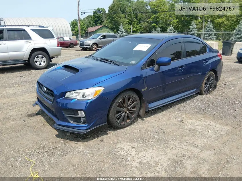 2015 Subaru Wrx Premium VIN: JF1VA1D61F9824767 Lot: 45627456