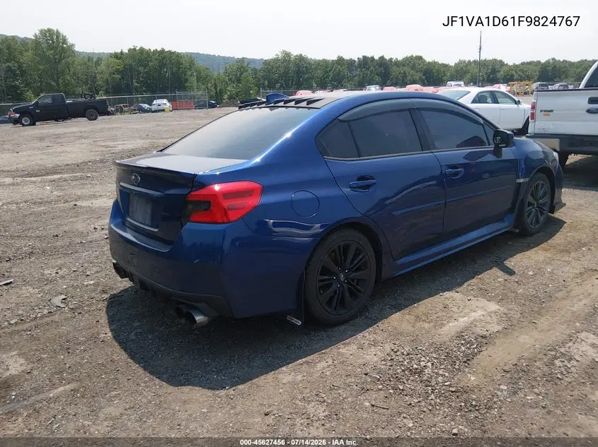 2015 Subaru Wrx Premium VIN: JF1VA1D61F9824767 Lot: 45627456