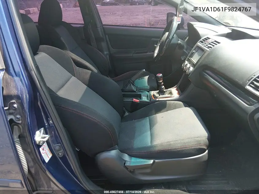 2015 Subaru Wrx Premium VIN: JF1VA1D61F9824767 Lot: 45627456