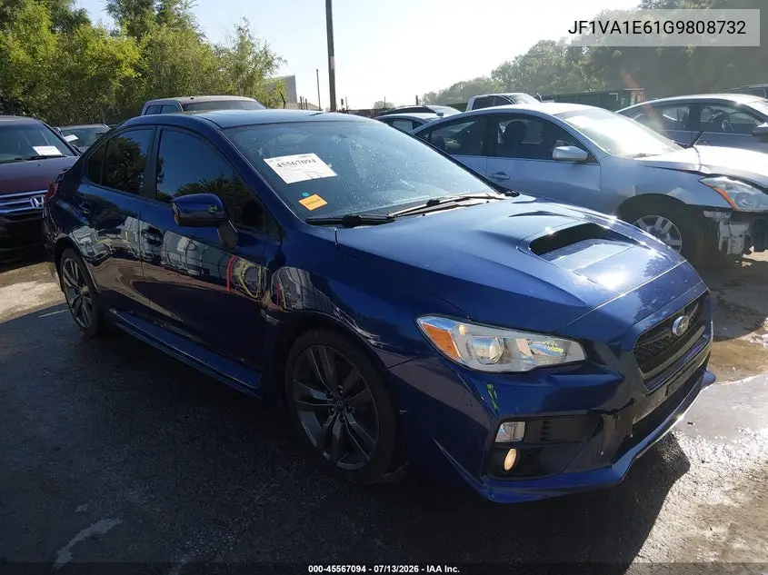 2016 Subaru Wrx Premium VIN: JF1VA1E61G9808732 Lot: 45567094